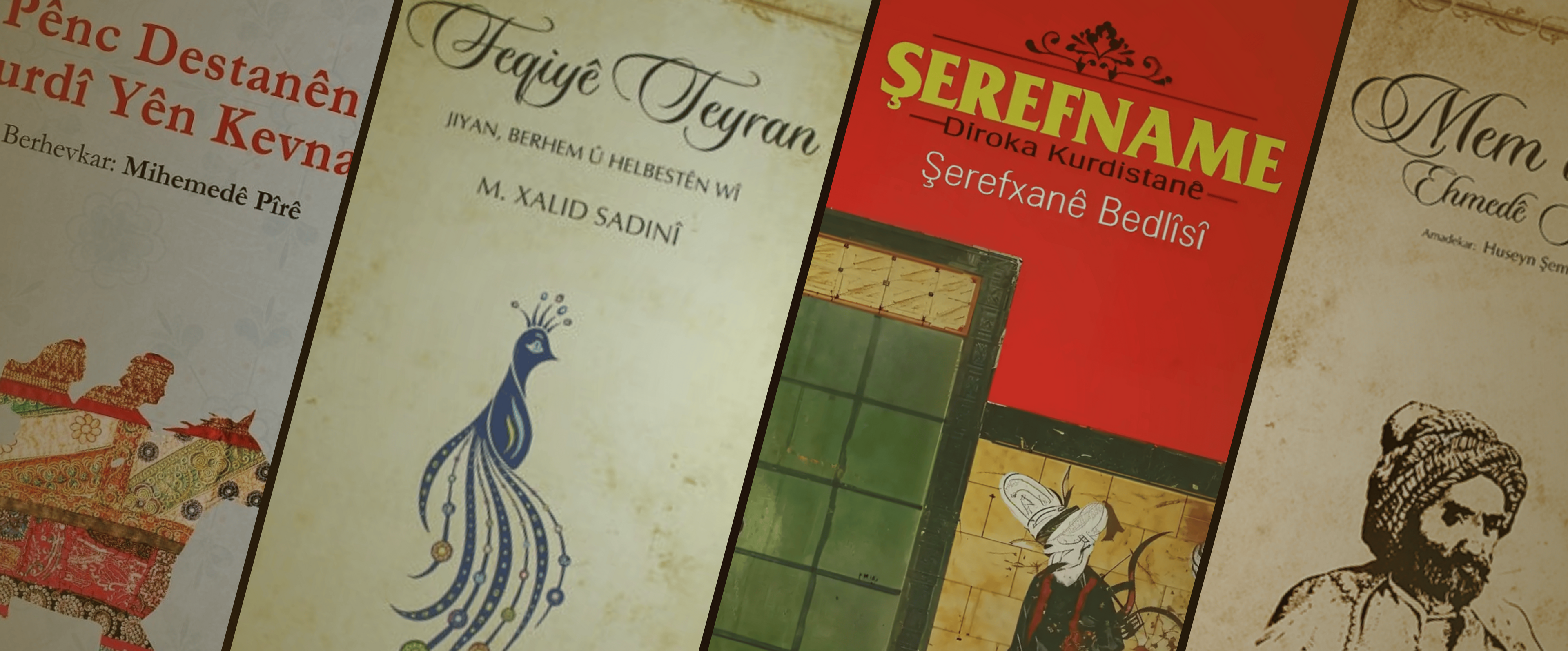 Einige berühmte kurdische Bücher